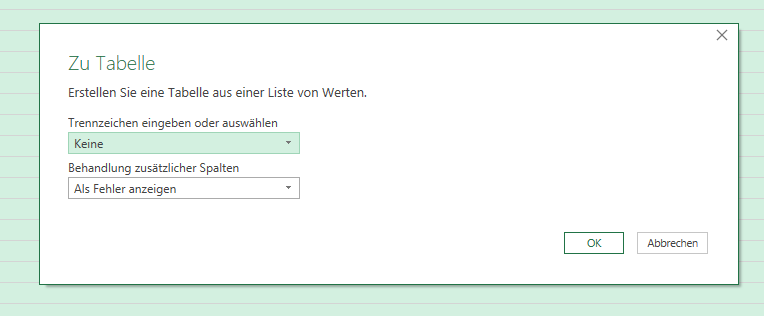 PowerQuery Spalten bearbeiten
